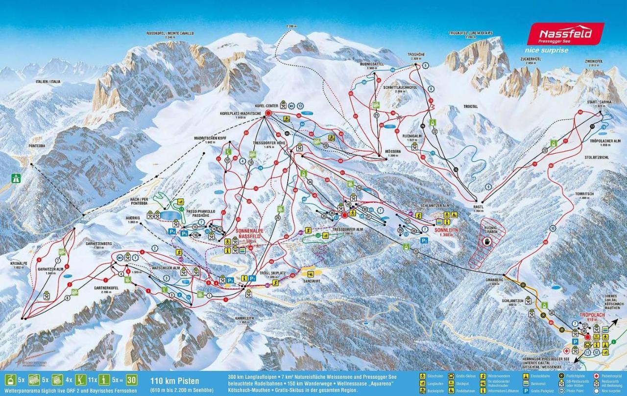 Sonnleitn 29 Leilighet Sonnenalpe Nassfeld Eksteriør bilde